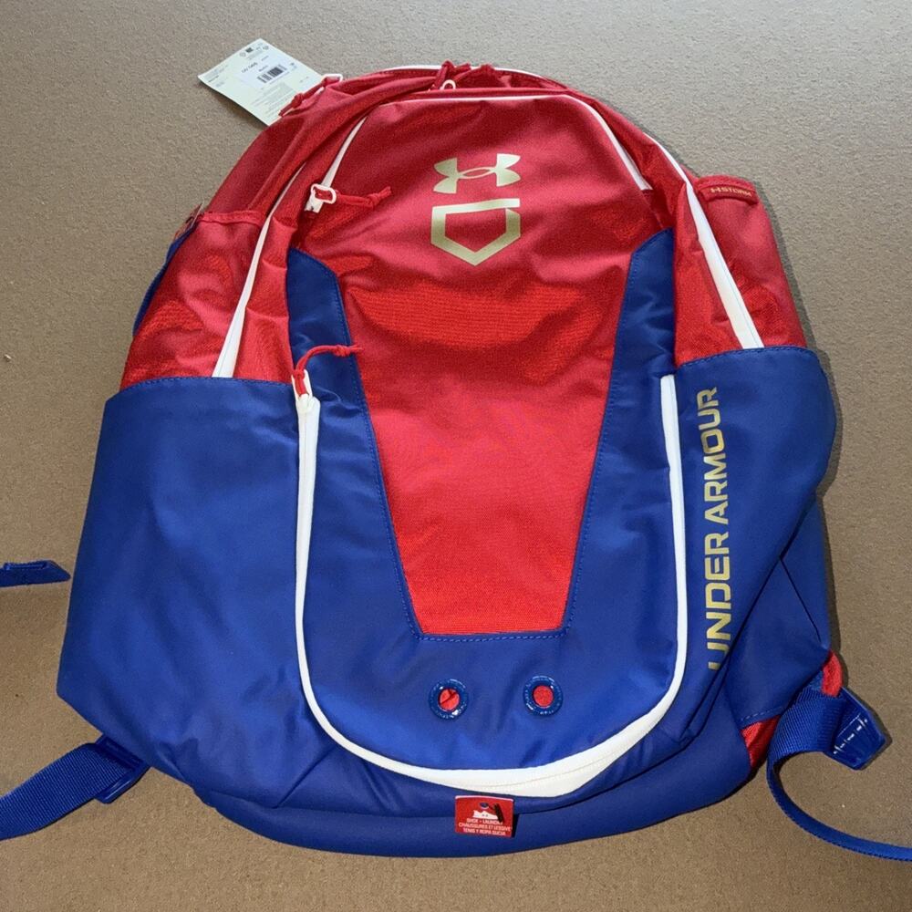 UA Storm Baseball/softball Backpack Batpack USA 37L 1384464-600 NEW